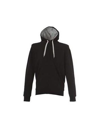 Ζακέτα φούτερ με κουκούλα (New kansas) black